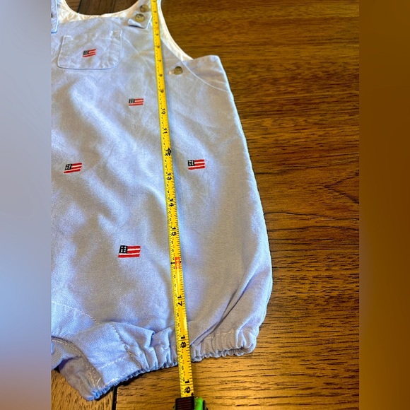 Janie & Jack Toddler Boy 18-24 months Memorial Day/ Fourth of July Bubble Romper - Picture 2 of 5